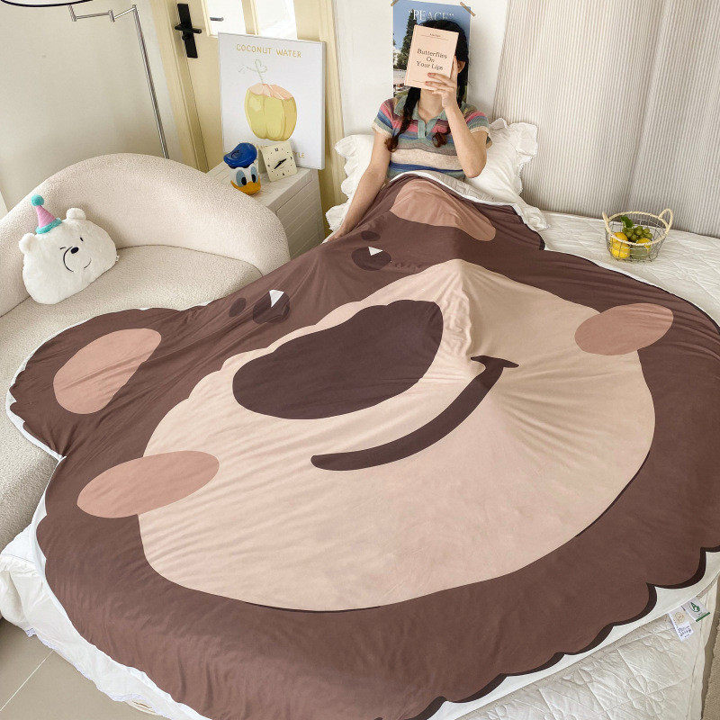 新款不规则类针织棉代发可爱空调被礼品被子直播批发夏凉被,床上用品,化纤被,淘宝优惠券,粉丝福利购,淘宝优惠卷