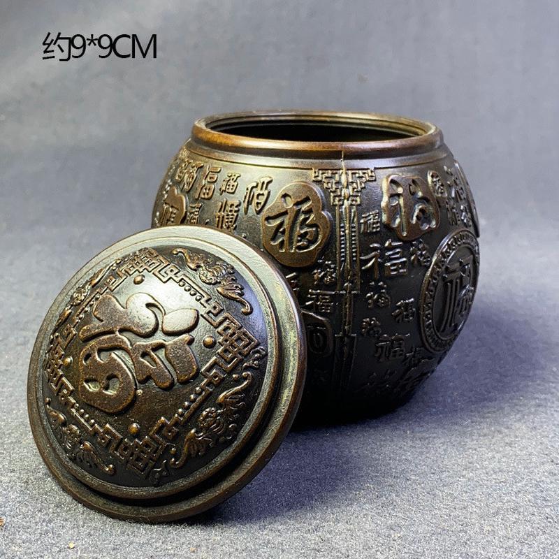 厂家直销手工摆件家用铜香炉熏香炉檀香香炉禅意摆件