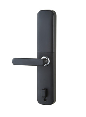 q8系列哑全自动铝合金防盗电子密码门锁黑色电子智能指纹密码锁