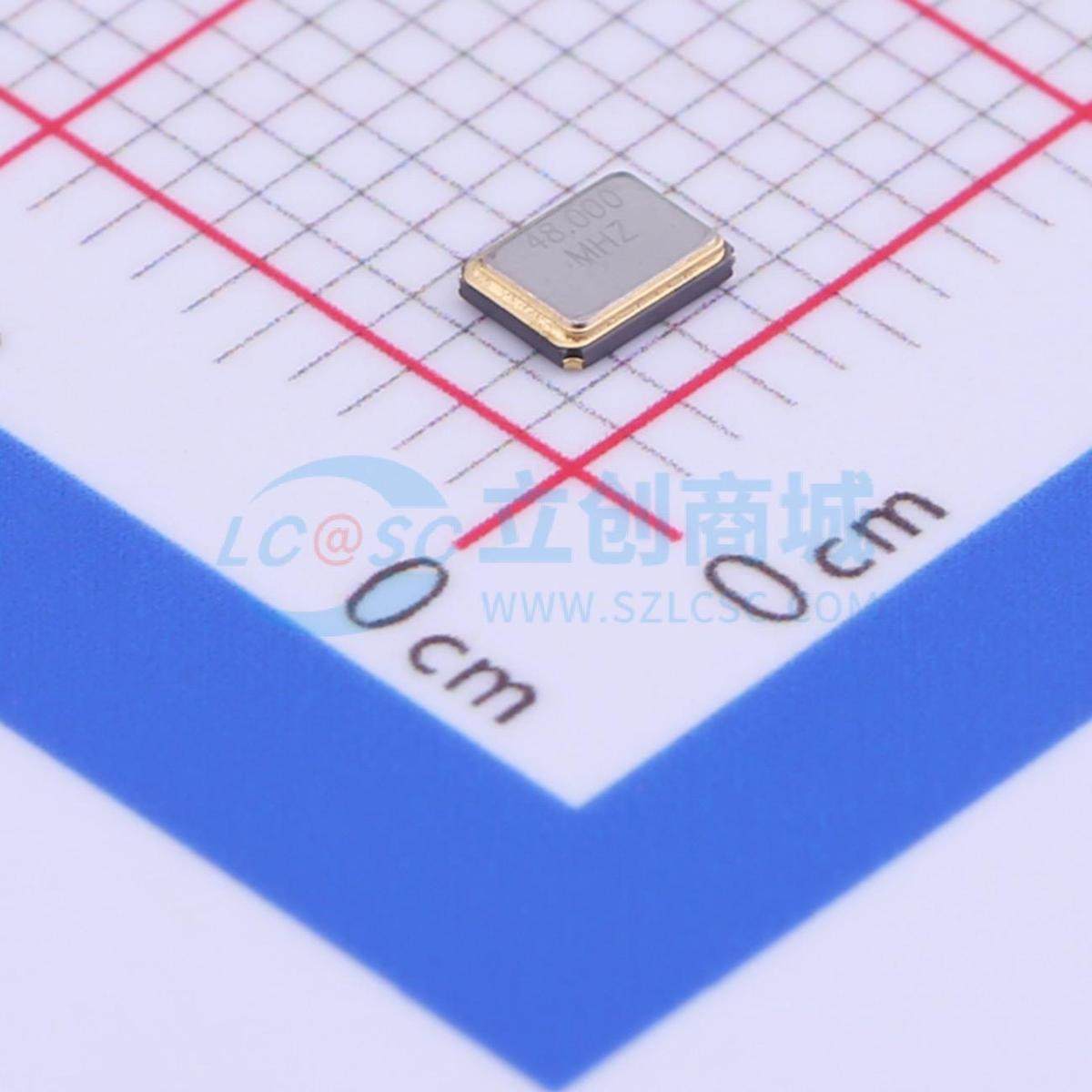 无源晶振 TXM48M0004322LBCDO00T SMD3225-4P 48MHz ±10ppm 20pF