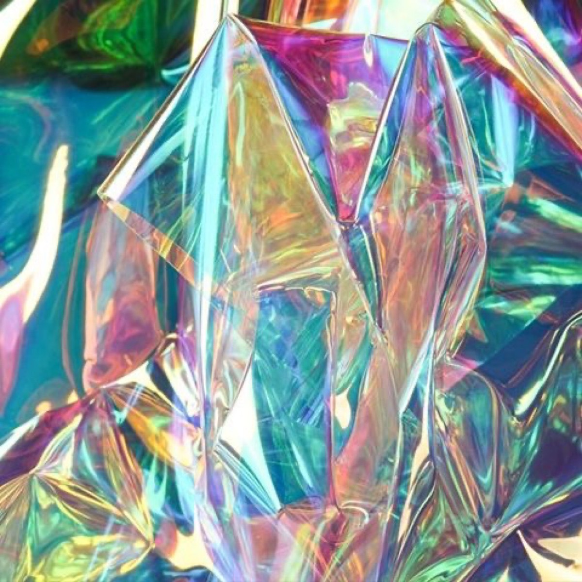 镭射幻彩tpu塑料布批风雨衣鞋包设计师面料防水30码起服装