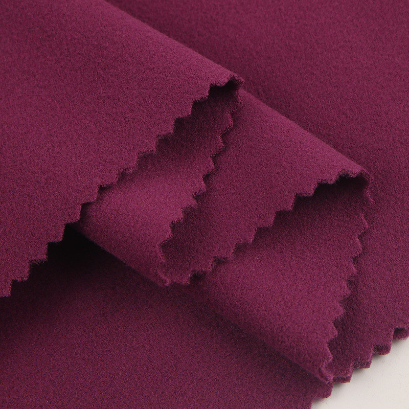 260g弹力特丽绒布绒 人棉混纺针织布料 秋冬发热绒布打底面料