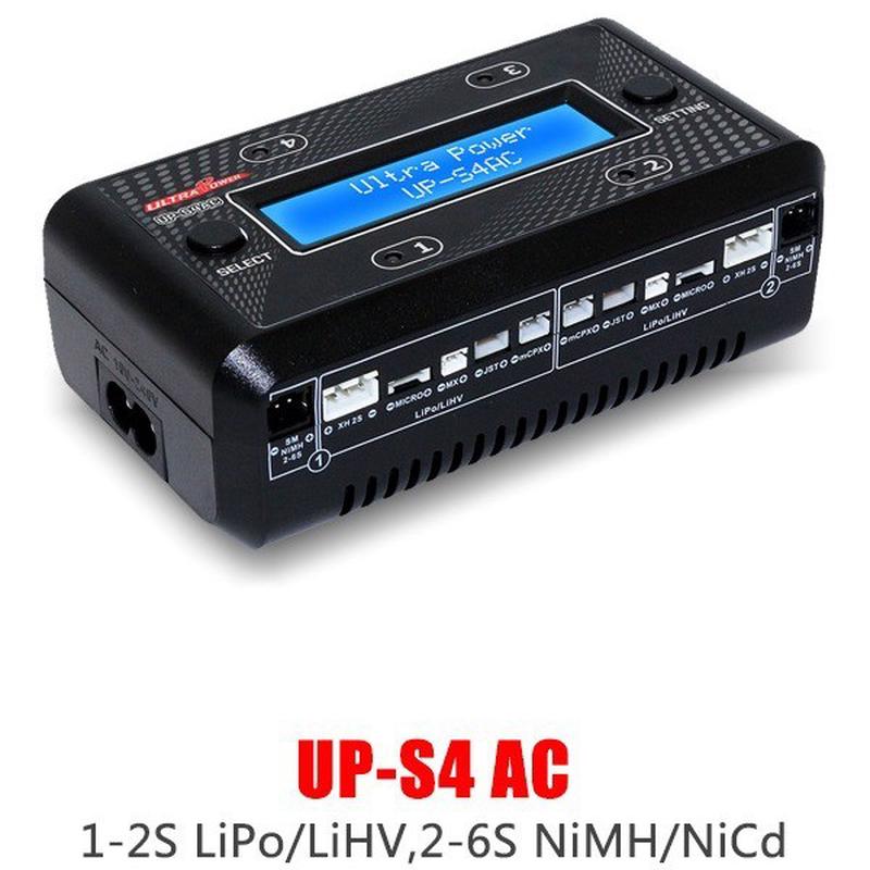 UP-S4AC4通道1S，2S电池充电器内置电源