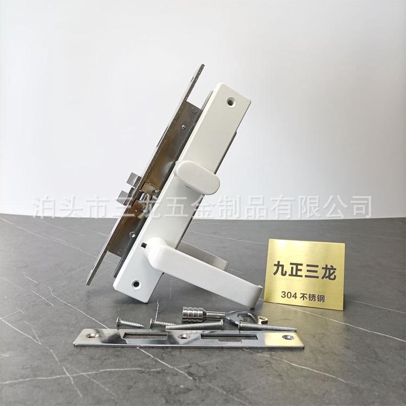 公共厕所有人无人卫生间移动厕所标示锁火车锁三角执手锁