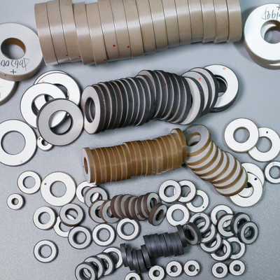 Pzt压电陶瓷片P4P8 圆环 超声波美容仪换能器高频压电陶瓷晶片