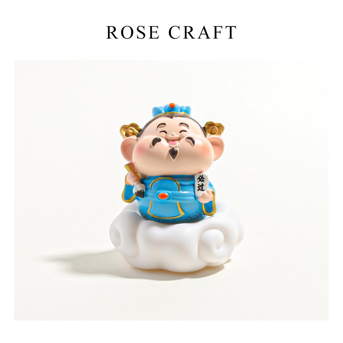 【逢考必过】文曲星立牌夜灯小摆件办公室招财桌面装饰品生日礼物