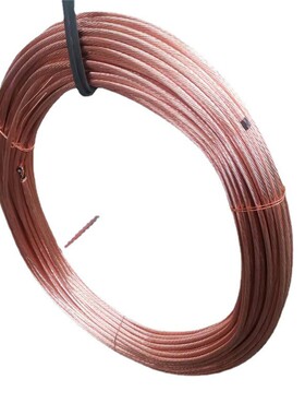 tj-185裸铜绞线厂家tj150平方硬铜绞多股线接地铜绞线