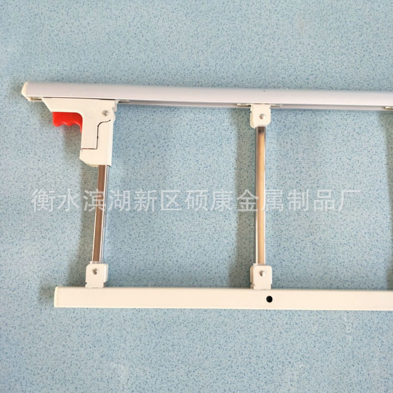 病床折叠护栏 铝合金护理床栏杆老年防摔 家用儿童床围栏围挡床拦