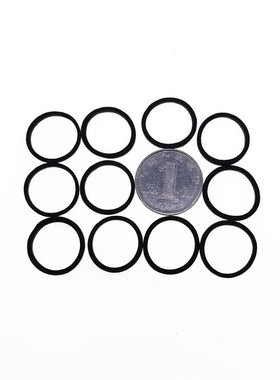 厂家直供小号橡胶圈黑色06*1.5高弹力拉不断牛皮筋橡皮筋皮套w18