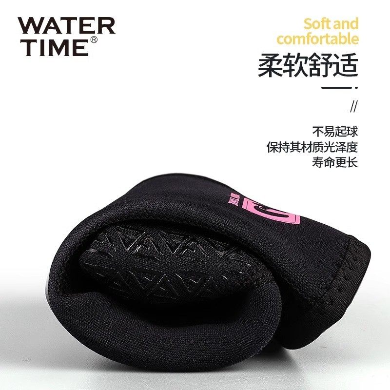 WaterTime潜水袜男女中长筒加厚防滑袜冲浪浮潜袜沙滩袜子鞋泳袜