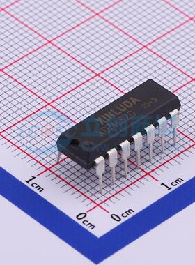 逻辑门 XD74LS20 DIP-14 原装正品 电子元器件配单