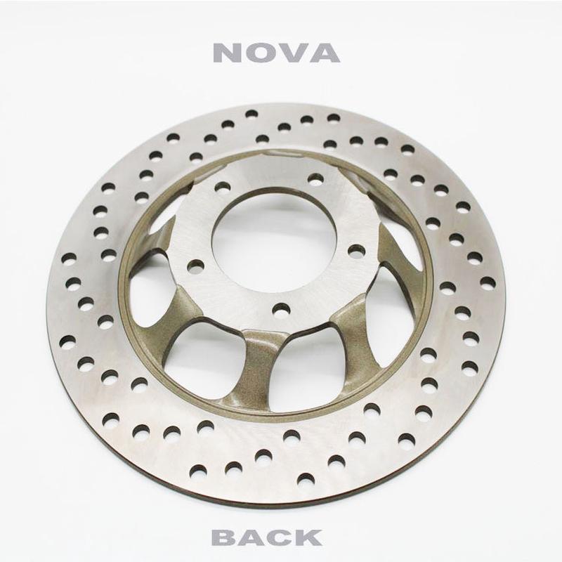NOVA摩托车改装碟刹盘配件改装XRM125 分体碟刹盘220mm刹车碟刹盘