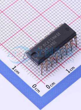 LCD驱动 CD4054BE PDIP-16 原装正品 电子元器件配单