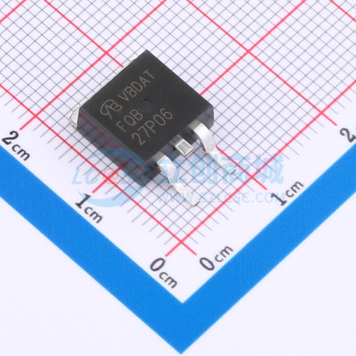 场效应管MOS FQB27P06TM-VB TO-263 60V 35A VBsemi微碧 - 实物图