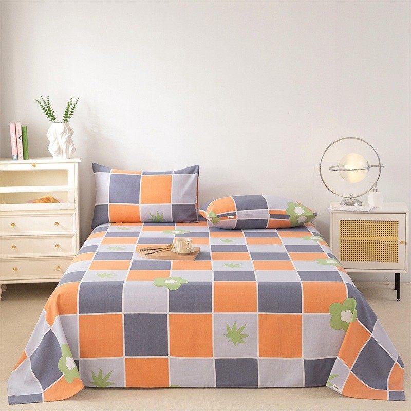 新款棉老粗布加厚床单单件帆布棉三件套老式被单夏季,床上用品,床品套件/四件套/多件套,淘宝优惠券,粉丝福利购,淘宝优惠卷