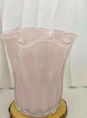 琉璃石榴花瓶网红客厅欧式轻奢高颜值ins风玻璃花瓶装饰摆件