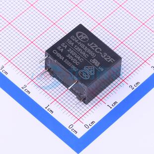 功率继电器 JZC32F/024-HS3(555) 插件,10.2x18.4mm 4 24V 原装