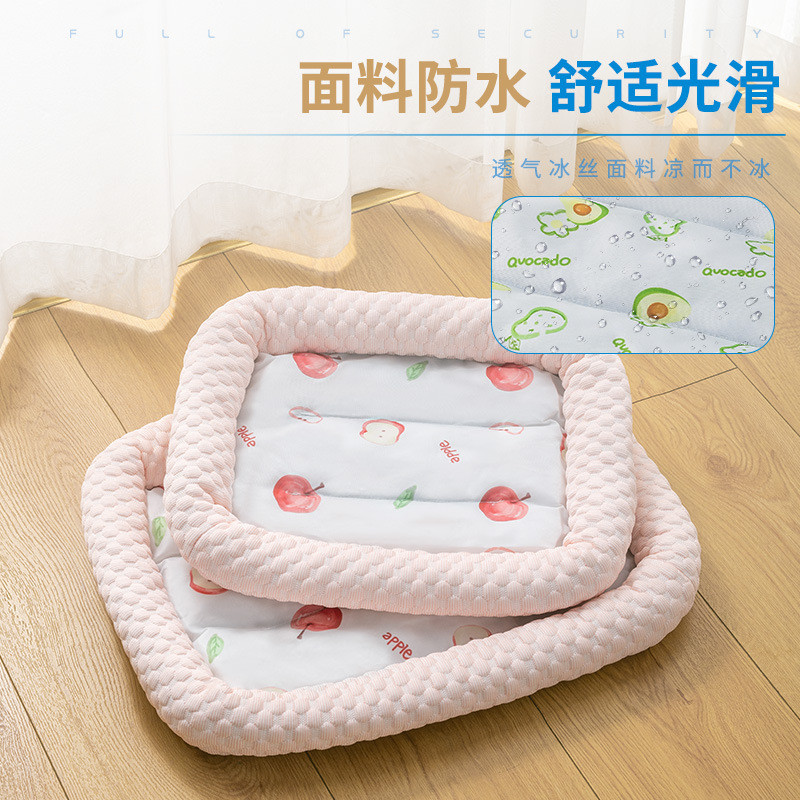 宠物冰垫降温垫狗窝夏季凉窝猫窝宠物凉感垫子狗狗凉席冰窝冰丝垫