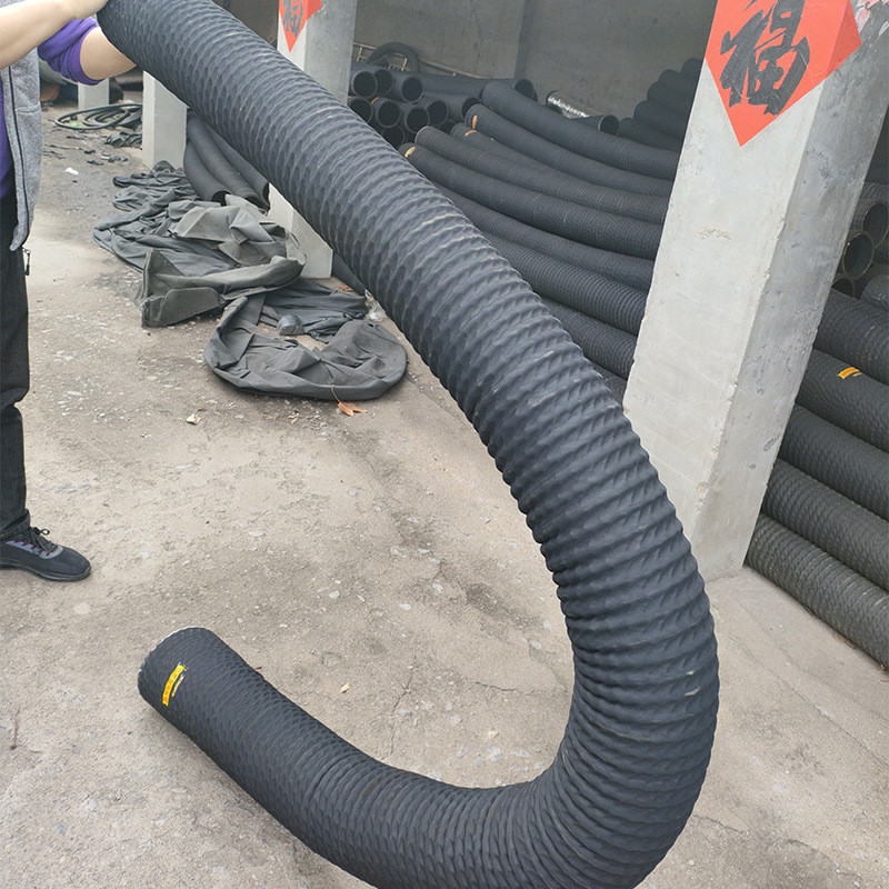 厂家供应黑钢丝胶管 批发管加外铠环卫专用胶管现货耐油量大优惠