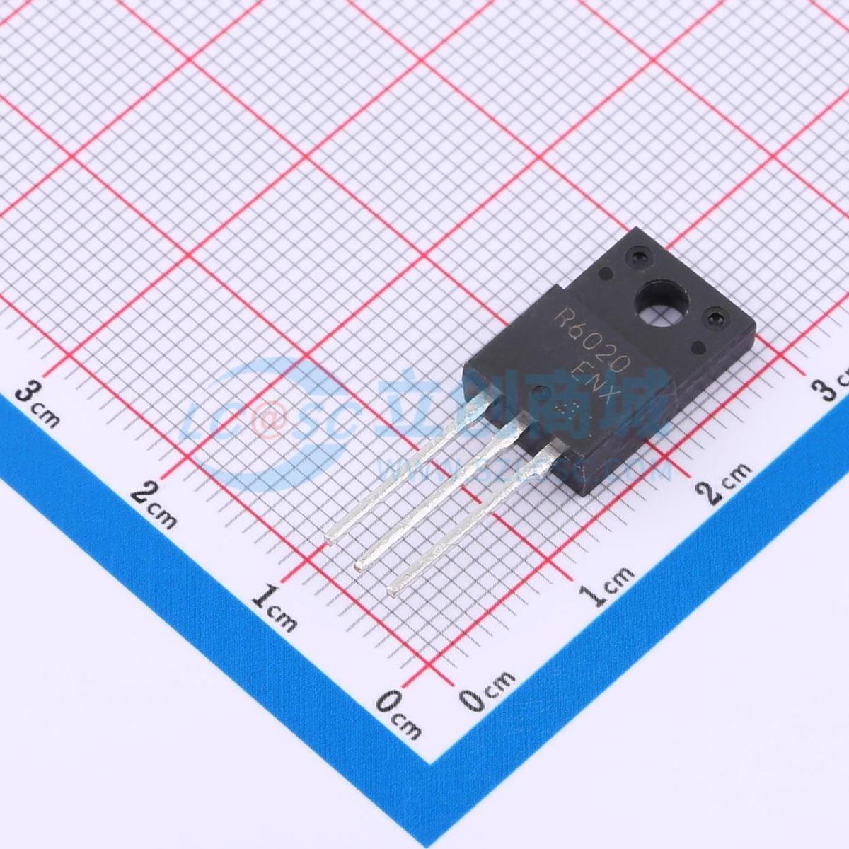 场效应管MOS R6020ENX TO-220F-3 ROHM(罗姆) 电子元器件