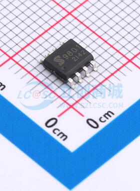 场效应管MOS SI9801DY-T1-E3-JSM SOP-8 30V 7.2A；6.8A JSMSEMI(