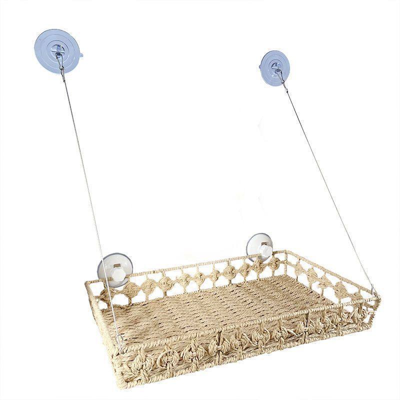 藤编挂猫窝手工猫吊床透气玻璃窗台晒太阳悬挂式大尺寸四季通用,宠物/宠物食品及用品,猫笼子/猫别墅,淘宝优惠券,粉丝福利购,淘宝优惠卷