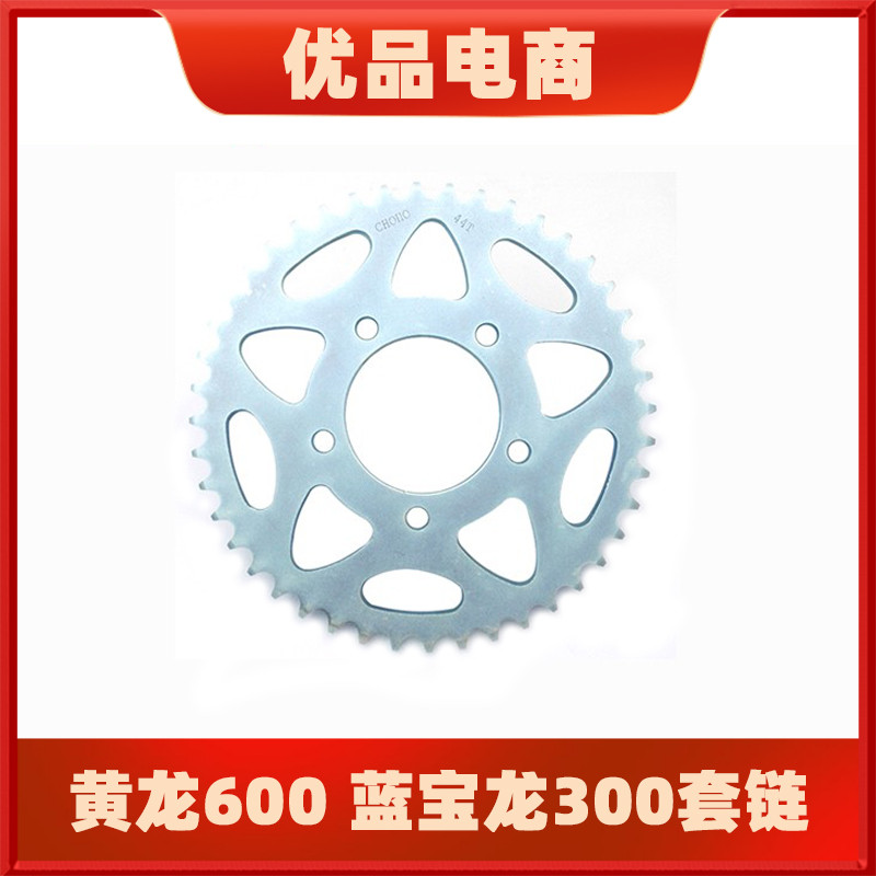 蓝宝龙300 黄龙600 BN600 大魔鬼502C套链链轮牙盘征和油封链条