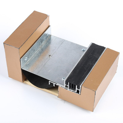 厂家供应地坪抗震型f-rws型装置 铝合金转角变形缝盖板伸缩缝