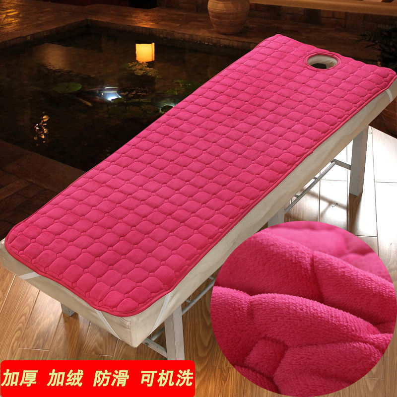 美容床床褥加厚冬季保暖按摩熏蒸理疗床床垫防滑垫美容院专用垫子