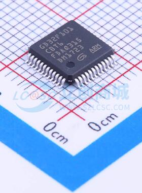 单片机(MCU/MPU/SOC) GD32F101CBT6 LQFP-48(7x7) 电子元器件配单