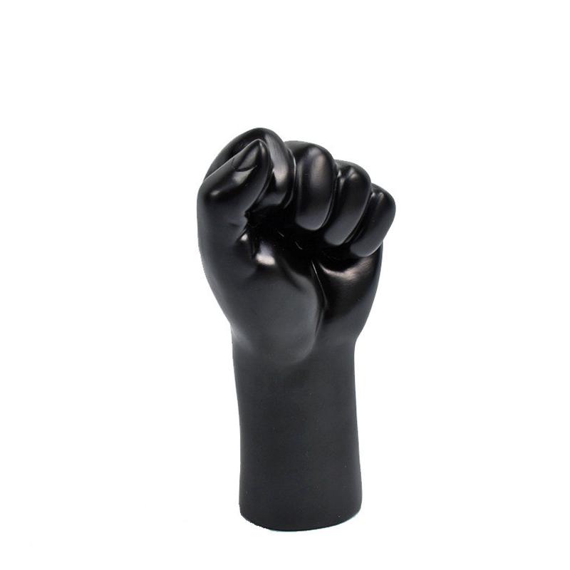 人物拳头手势现代简约摆件树脂家居软装酒店会所别墅样板房摆设品
