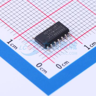 模拟开关/多路复用器 HEF4016BT,653 SOP-14 原装 电子元器件配单