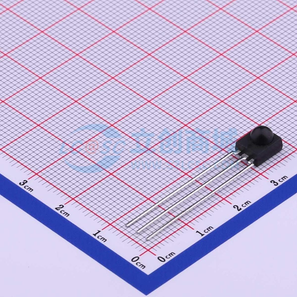 红外遥控接收头(IRM) KRM-HR1116 SIP-3-2.54mm 24m 电子元器件