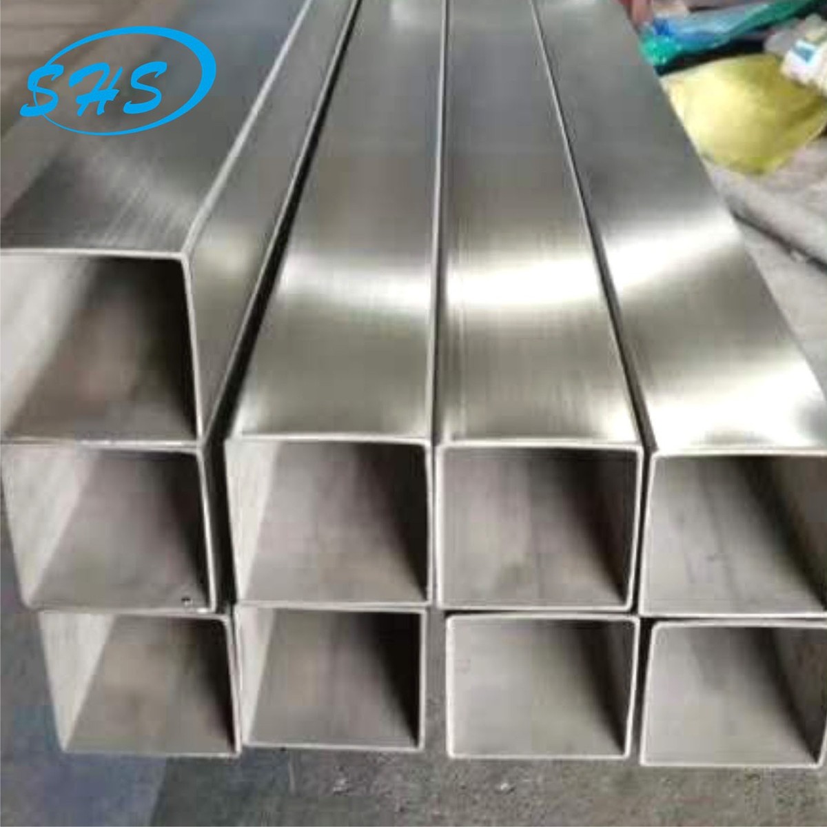 sus304不锈钢大方管100x100x2.0 激光切割表面 建筑装饰用 可抛光
