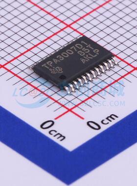 音频功率放大器 TPA3007D1PWR TSSOP-24 原装正品 电子元器件配单