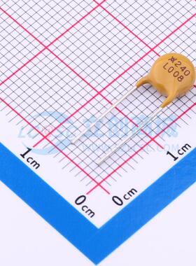 自恢复保险丝 LVR008NS 插件 240V 80mA 原装正品 电子元器件配单