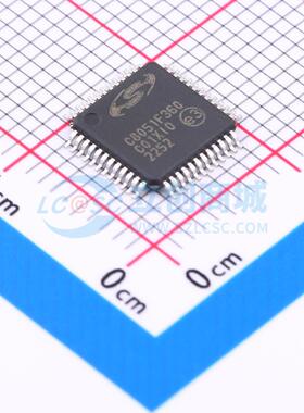 单片机(MCU/MPU/SOC) C8051F360-C-GQ TQFP-48(7x7) 电子元器件