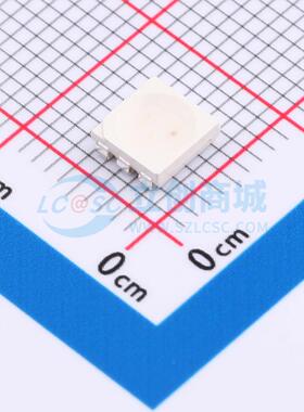 RGB LED A-SC667R6AGHB1W-A01-1T SMD-5P,5x5mm 5050顶发光超高亮