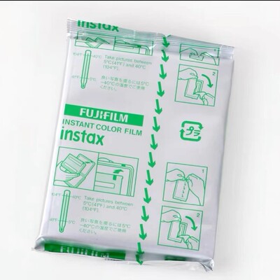 富士instax拍立得宽幅相纸5寸白边wide相机210300相片纸20张装