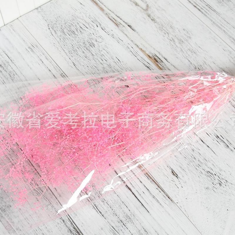 永生花花材批发永生花礼盒玻璃罩制作花材小满天星百万星