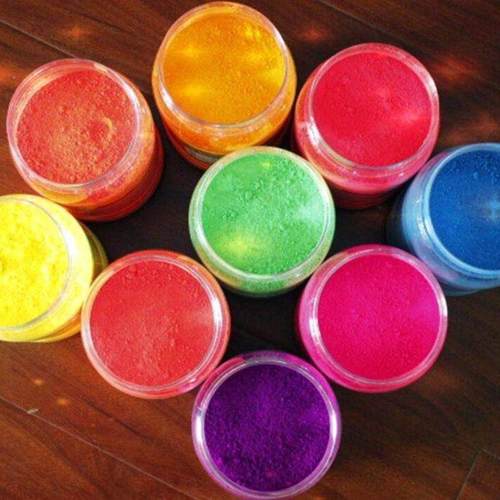 涂料水性荧光色粉 油漆油墨 水性荧光颜料 荧光绿 荧光黄 耐高温