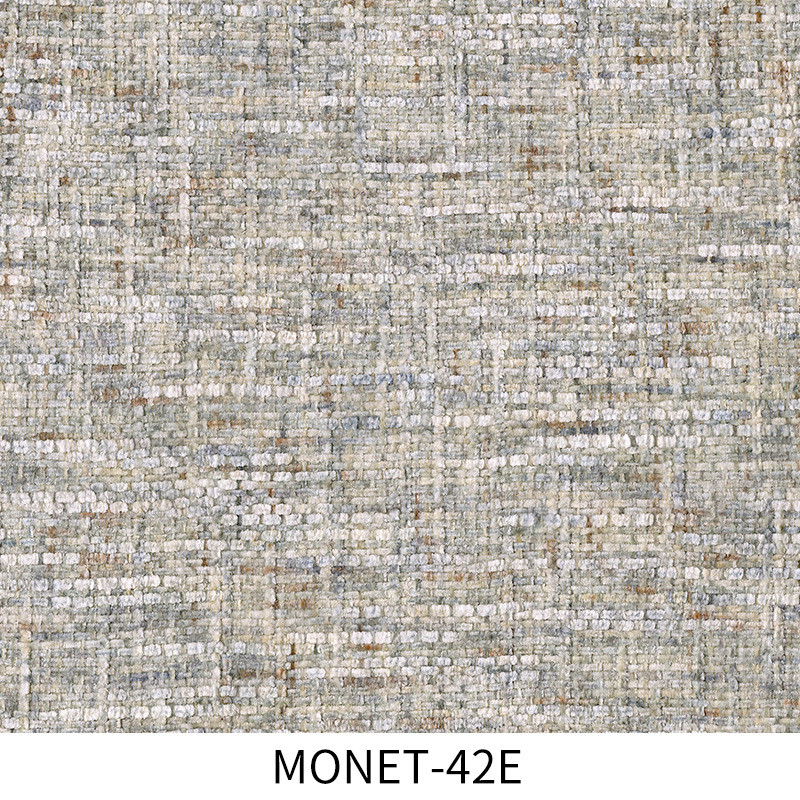 新款奶油空间莫奈彩雪尼尔系列软床纺织志达沙发装饰布料monet