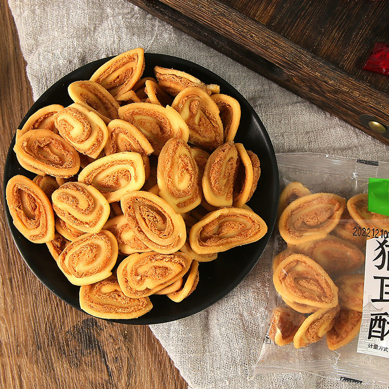鼠客猫耳酥猫耳朵小包装老式糕点办公室怀旧解饿零食小吃休闲食品