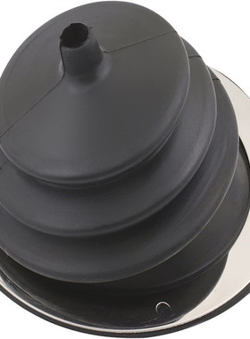 1651 变速器护套 圆形圆盘 黑色橡胶防尘套 5.250