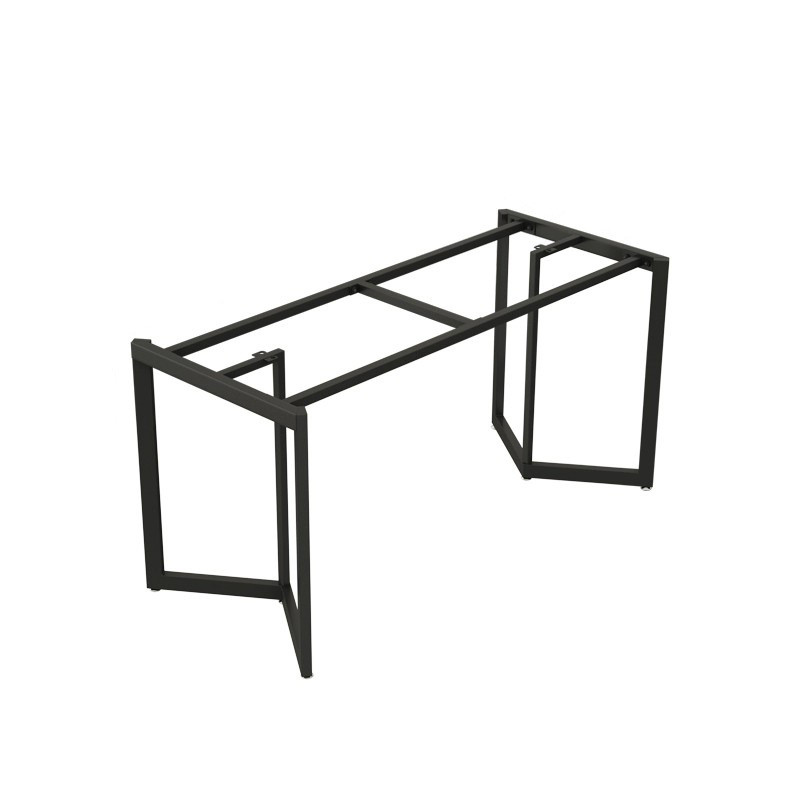 现货t字简约岩板桌腿支架桌脚桌子桌脚茶几腿金属腿餐脚架吧台腿