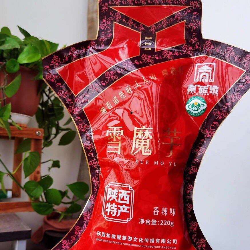 秦砖家雪魔芋陕西特产香辣魔芋干休闲零食混装素食网红辣条