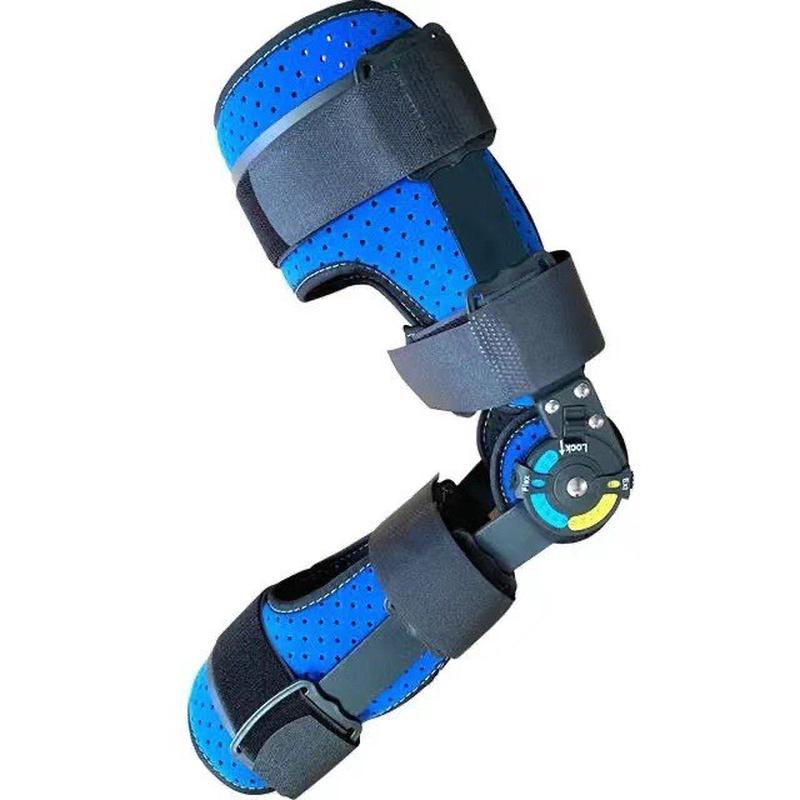 膝关节固定支具批发膝部支架腿部膝盖膝部保护器男女厂家可调节