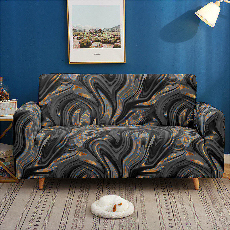 沙发套大理石纹理沙发套罩多人组合懒人沙发套防尘罩,居家布艺,沙发垫,淘宝优惠券,粉丝福利购,淘宝优惠卷