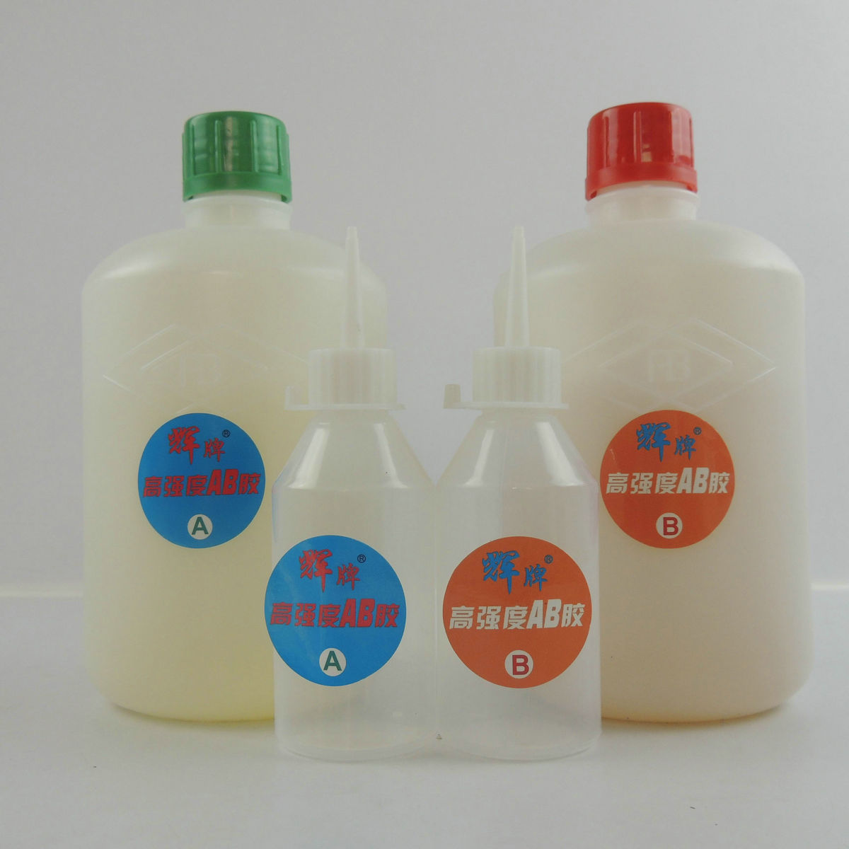 辉牌强力钻半透明胶水2kg水晶胶/珠宝胶/点ab胶胶m005