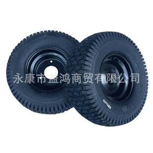 改装汽油摩托四轮单座儿童卡丁车配件13*5.00-6草坪轮胎真空轮毂